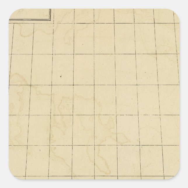 Adesivo Quadrado Europa Meridional (Frente)