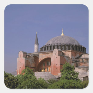 Adesivo Quadrado Europa, Oriente Médio, Turquia, Istambul. Aya