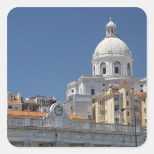 Adesivo Quadrado Europa, Portugal, Lisboa (Lisboa). Militar