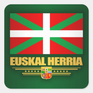 Adesivo Quadrado Euskal Herria