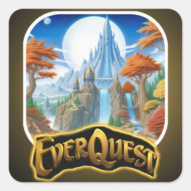 Adesivo Quadrado Everquest (Frente)