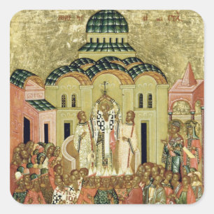 Adesivo Quadrado Exaltação da Cruz