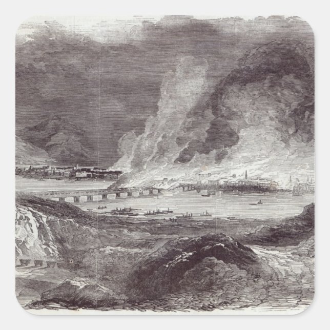 Adesivo Quadrado Excelente em Pittsburgh (Frente)