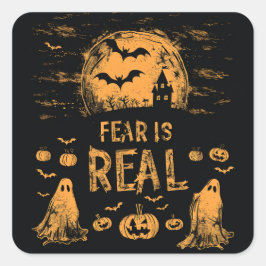 Adesivo Quadrado ExDesigner | Personalização | Dia das Bruxas