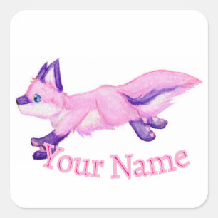 Adesivo Quadrado Executar