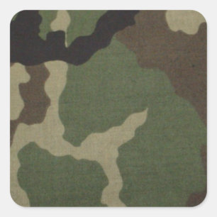 Adesivo Quadrado Exército Camo