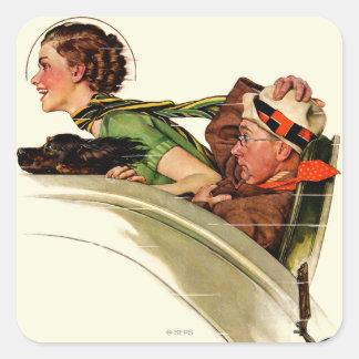 Adesivo Quadrado Exhilaration