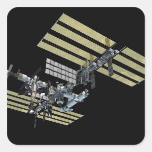 Adesivo Quadrado Exibição gerada pelo computador 10