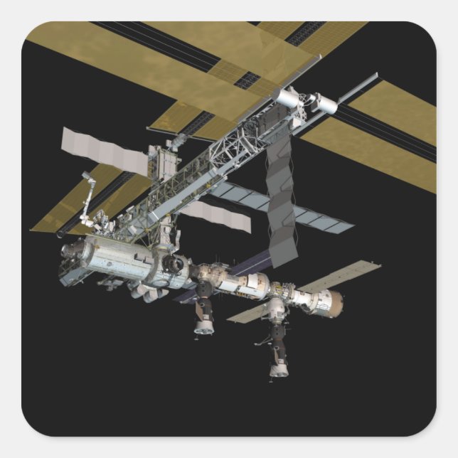 Adesivo Quadrado Exibição gerada por computador 17 (Frente)