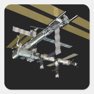 Adesivo Quadrado Exibição gerada por computador 20