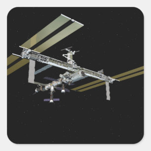 Adesivo Quadrado Exibição gerada por computador 21