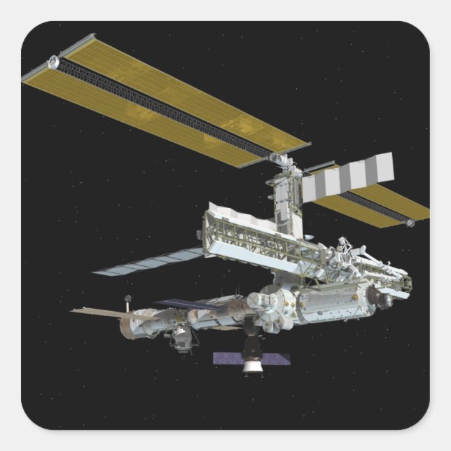 Adesivo Quadrado Exibição gerada por computador 26 (Frente)