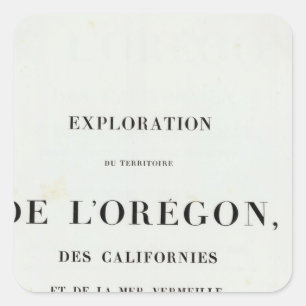 Adesivo Quadrado Exploração de Oregon 3