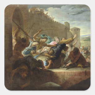 Adesivo Quadrado Expulsão do Huguenots