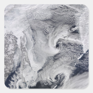 Adesivo Quadrado Extremo Leste da Rússia