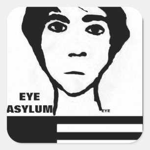 ADESIVO QUADRADO EYE ASYLUM