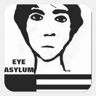 ADESIVO QUADRADO EYE ASYLUM