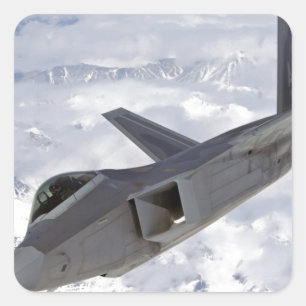 Adesivo Quadrado F-22 Raptor-Elmendorf AFB