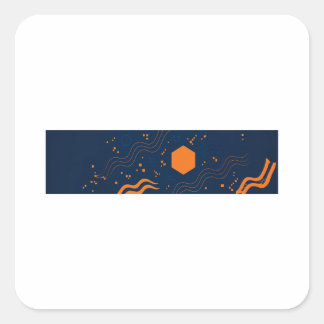 Adesivo Quadrado F-Caw-F Classic Minimal Clean