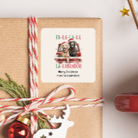 FA LA LABRADOR DOG CHRISTMAS FURRY