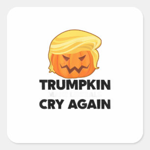 Adesivo Quadrado Faça os Liberais Chorarem De Novo Trumpkin Hallowe