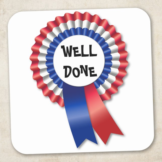 Adesivo Quadrado Faça os seus próprios Prêmios (Criador carregado)