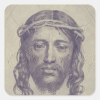 Face de Cristo no Véu de Santa Verônica Sagrada Fa