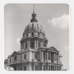 Adesivo Quadrado Fachada da igreja de St Louis