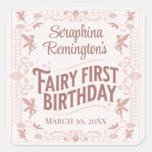 Fada Primeiro Aniversário Festa de Boas Meninas Ro