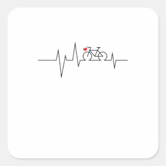 Adesivo Quadrado Fahrrad EKG