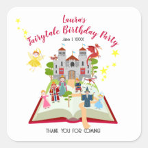 Fairytales Stories Girl Festa de aniversário