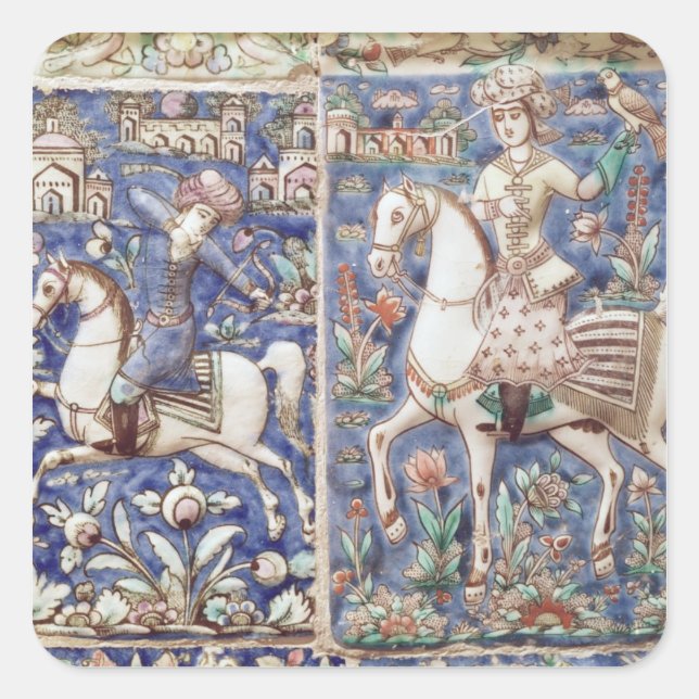 Adesivo Quadrado Falconry (Frente)