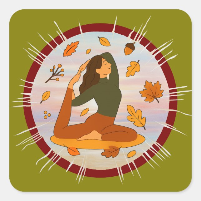 Adesivo Quadrado Fall (Frente)