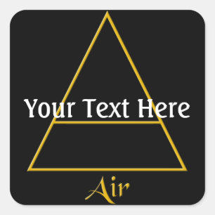 Adesivo Quadrado Falln Pagan Air Element Symbol