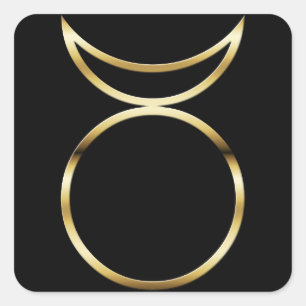 Adesivo Quadrado Falln Pagan - Símbolo de Deus Cavalado