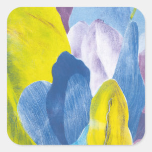 Adesivo Quadrado Falsa Indigo III