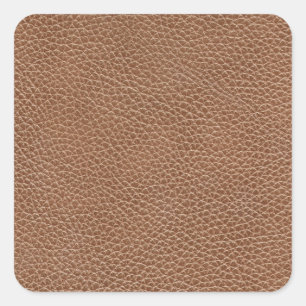 Adesivo Quadrado Falso Brown natural de couro