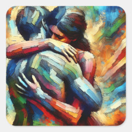 Adesivo Quadrado Faltando você | Embalagem do Lover