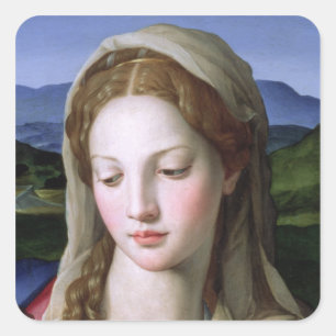 Adesivo Quadrado Família santamente com St Anne e o St John