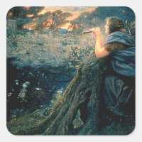 “Fantasia do Crepúsculo” por Edward Robert Hughes