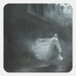 Adesivo Quadrado Fantasma
