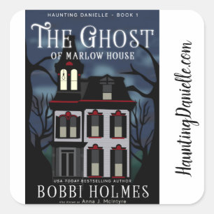 Adesivo Quadrado Fantasma das Doenças da Casa Marlow