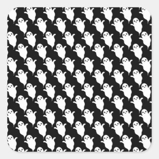 Adesivo Quadrado Fantasmas