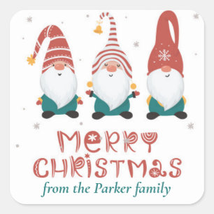 Adesivo Quadrado Fantasmas engraçados