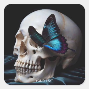 Adesivo Quadrado Fantasy Cuja Cabeça Azul