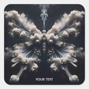 Adesivo Quadrado Fantasy Cute Butterfly Smocent