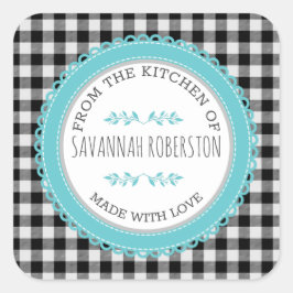 Adesivo Quadrado Farmhouse from the cozinha Personalised Sticker