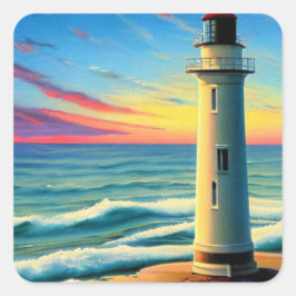 Adesivo Quadrado Farol