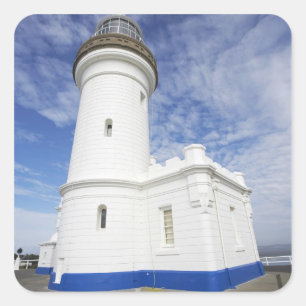 Adesivo Quadrado Farol de Cape Byron, Cape Byron (Austrália