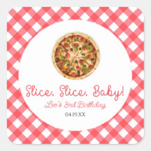 Fatia, Fatia, Bebê! Festa de aniversário de pizza